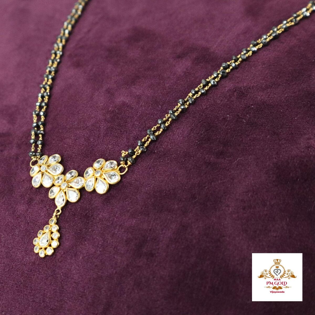 22 kt GOLD MANGALSUTRA MS001 - Image 3