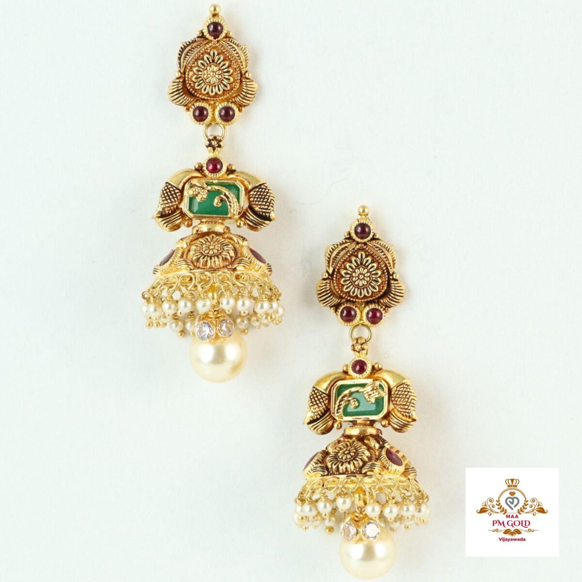 22 kt GOLD EARRING ER002