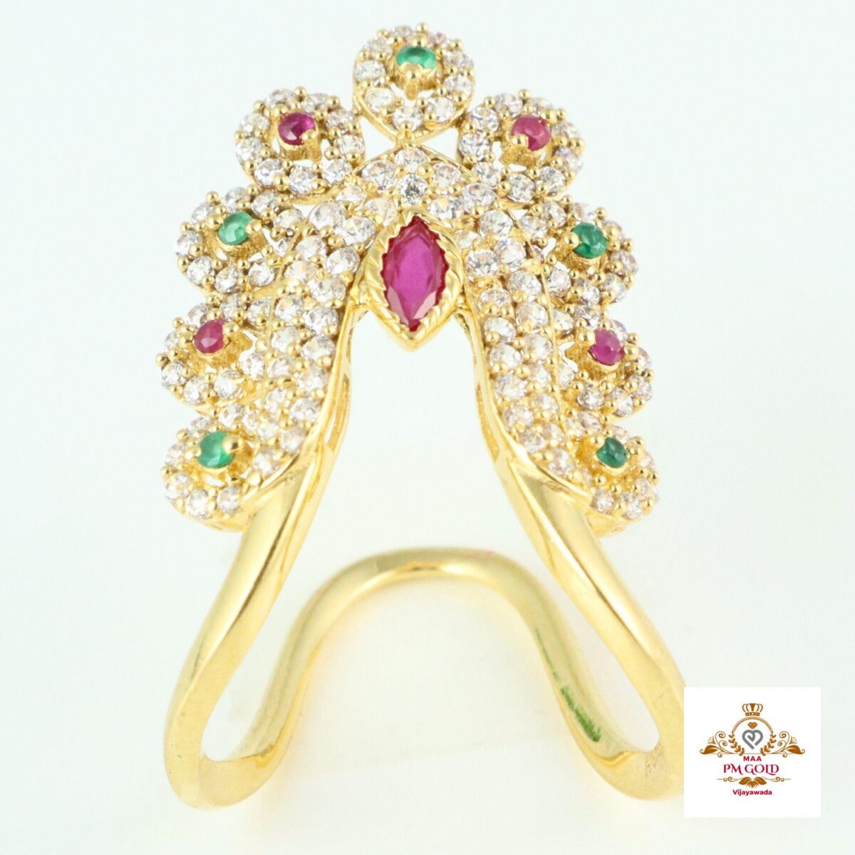 22 kt GOLD VANKI FINGER RING FR003 - Image 4