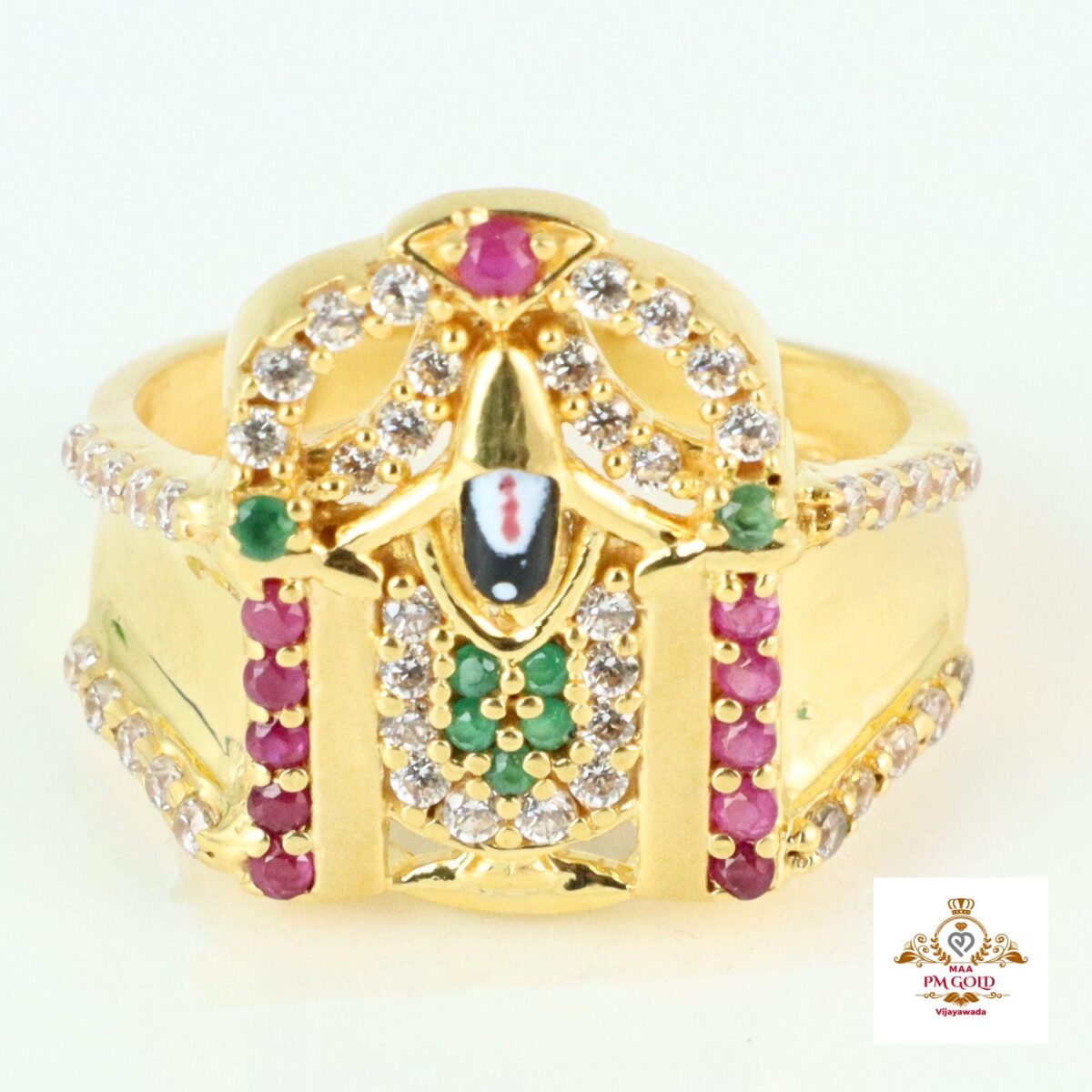 22 kt GOLD BALAJI FINGER RINGS FR007