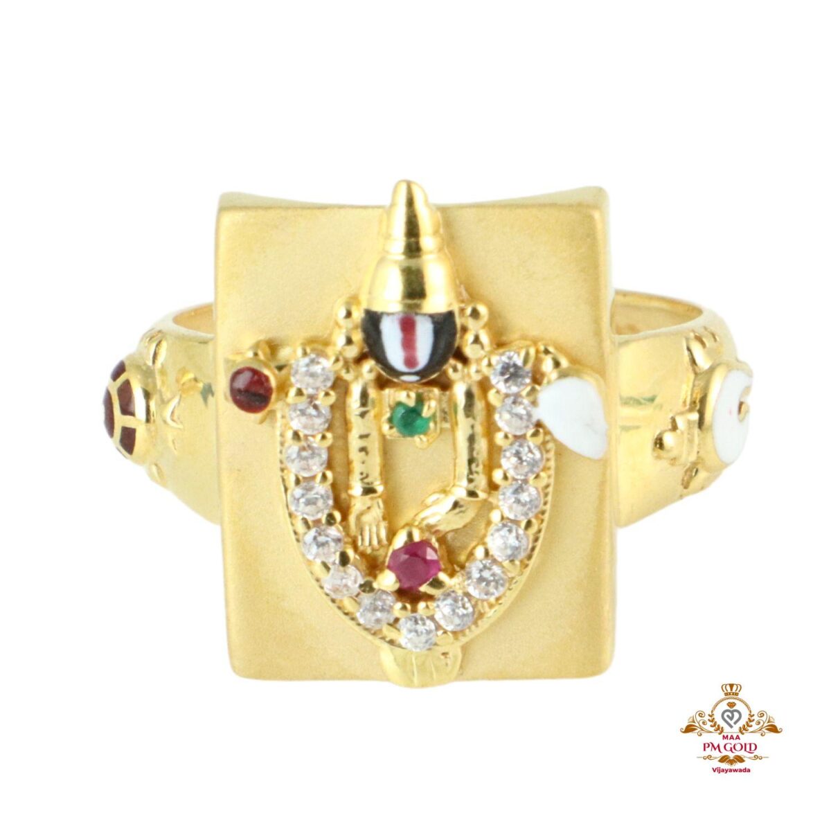 22 kt GOLD BALAJI FINGER RINGS FR008