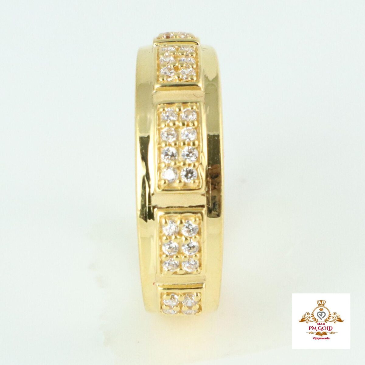 22 kt GOLD BAND FINGER RING FR001 - Image 2