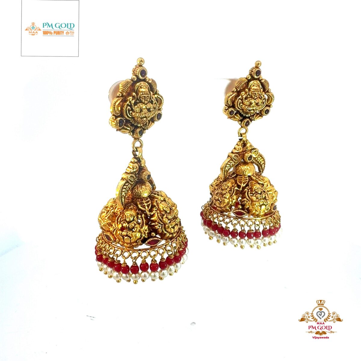 22 kt GOLD EARRING ER009