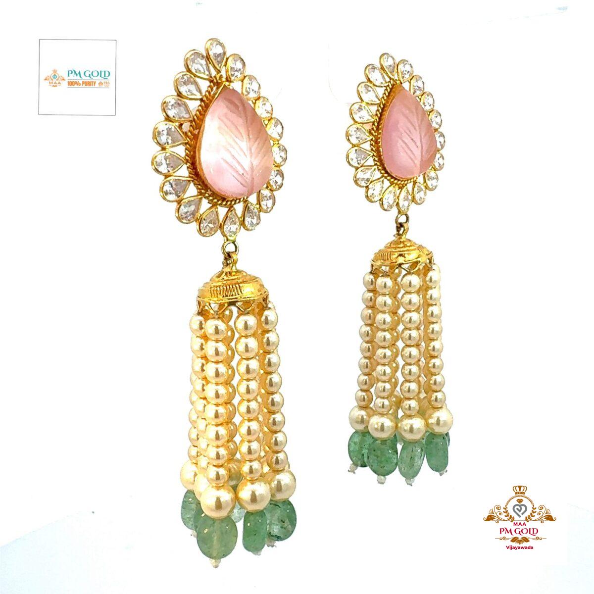 22 kt GOLD EARRING ER008 - Image 3