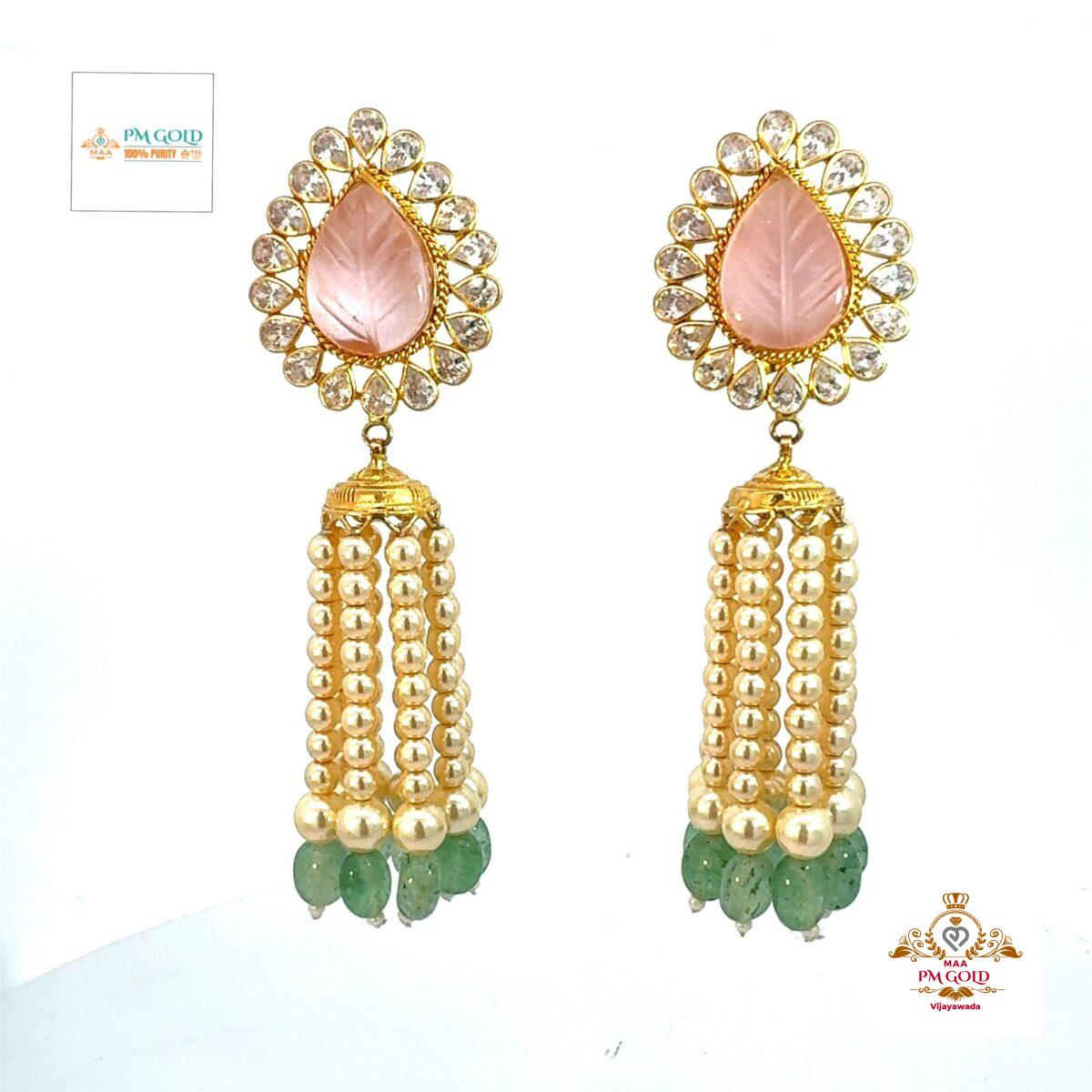 22 kt GOLD EARRING ER008